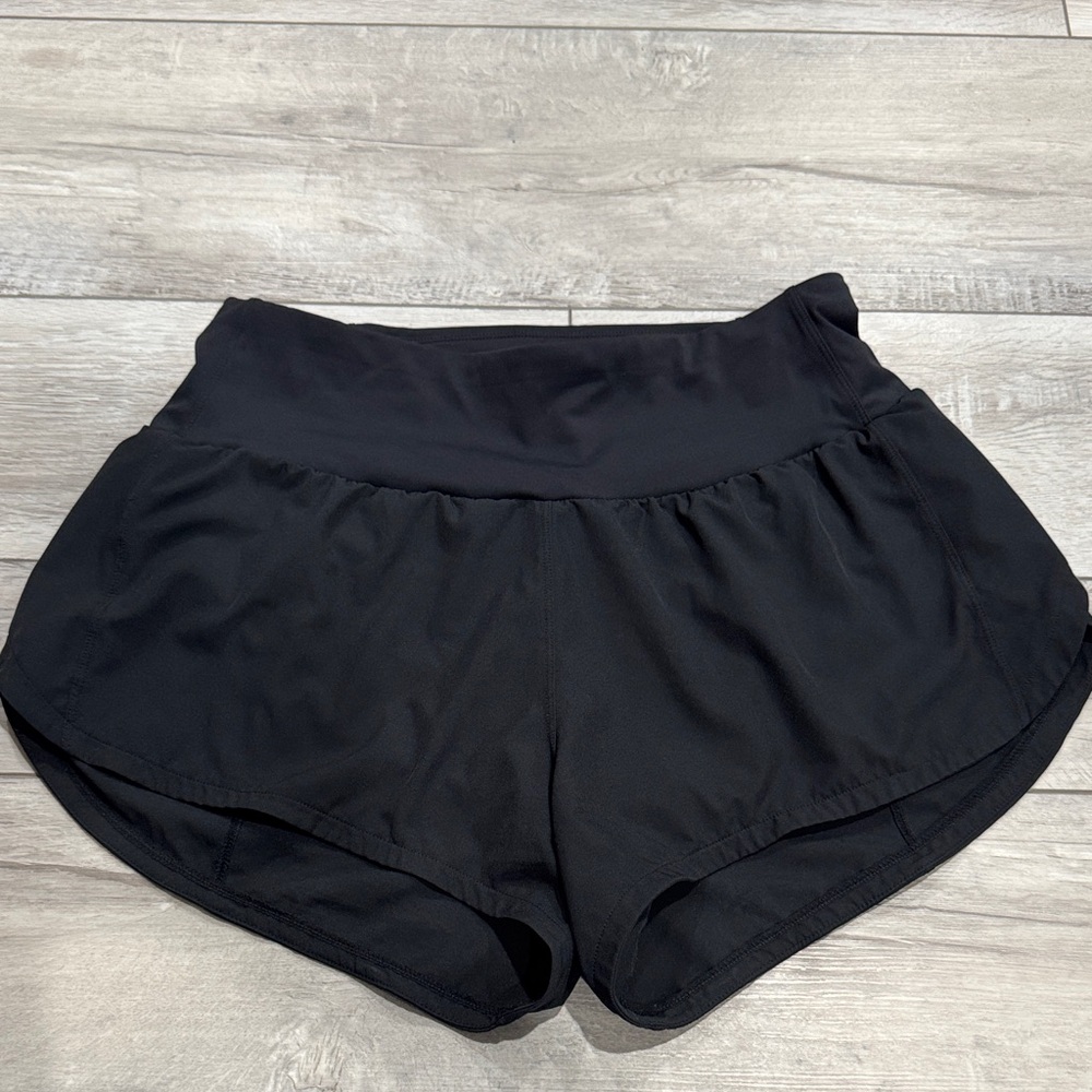 Women's Black Athletic Shorts